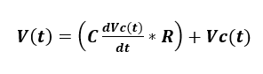 reemplazo de las derivadas en la ecuacion de malla