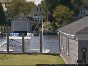 Amityville ya no es visible en google Maps puerto