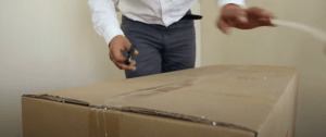 Figura 9: apertura de la caja. apertura de la caja