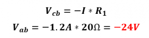 divisor de voltaje.